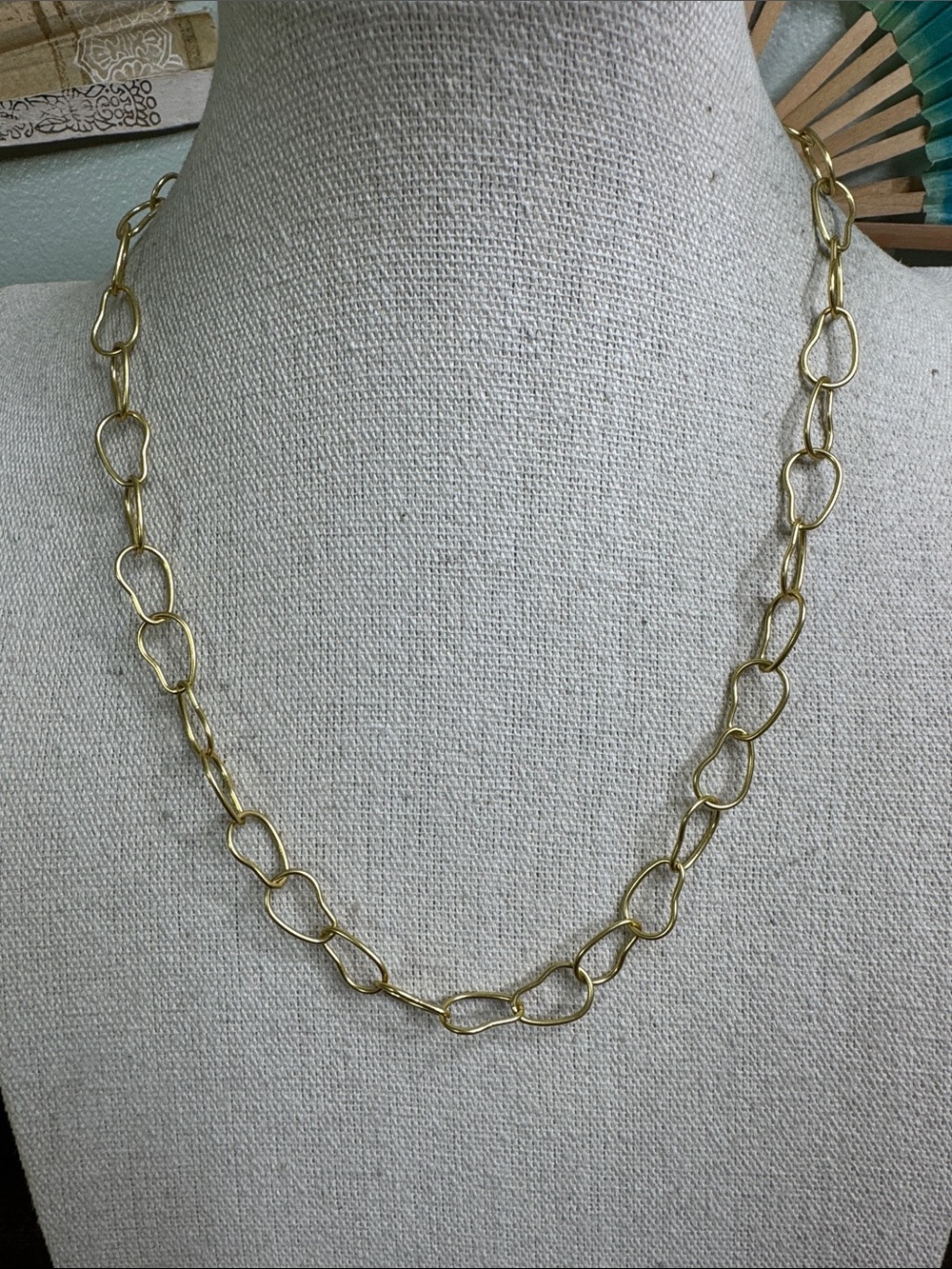 Madewell Gold Link Chain Necklace